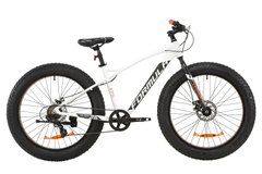 Велосипед AL 26" Formula PALADIN DD 2020 (бело-серый с оранжевым (м))