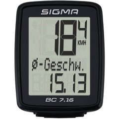 Велокомпьютер Sigma Sport BC 7.16