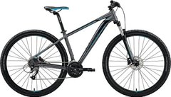 Велосипед Merida BIG.NINE 40-D MATT DARK SILVER(BLUE/BLK) 2019 6110793254