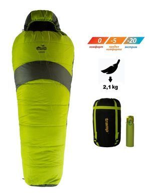 Спальний мішок Tramp Hiker Regular кокон TRS-051R-R