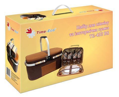 Набор для пикника и изотерм. сумка ТЕ-432 BS