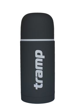 Термос Tramp Soft Touch 1 л серый